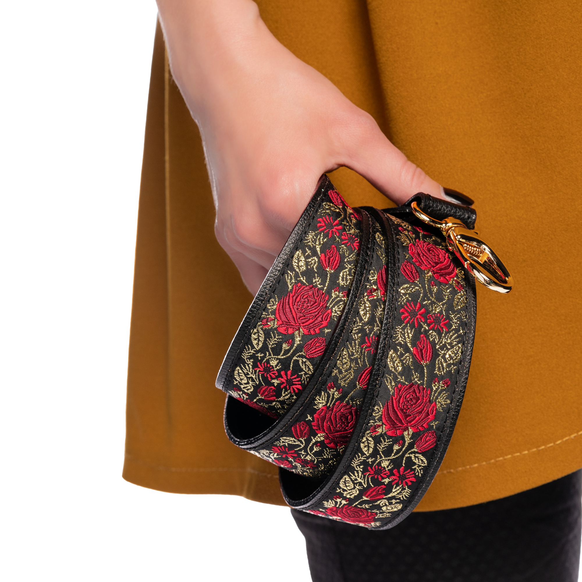 Strap II Bohemian "NERO" Gold