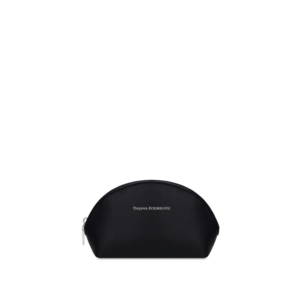 Cosmetic Bag Bohemian "NERO" Silver