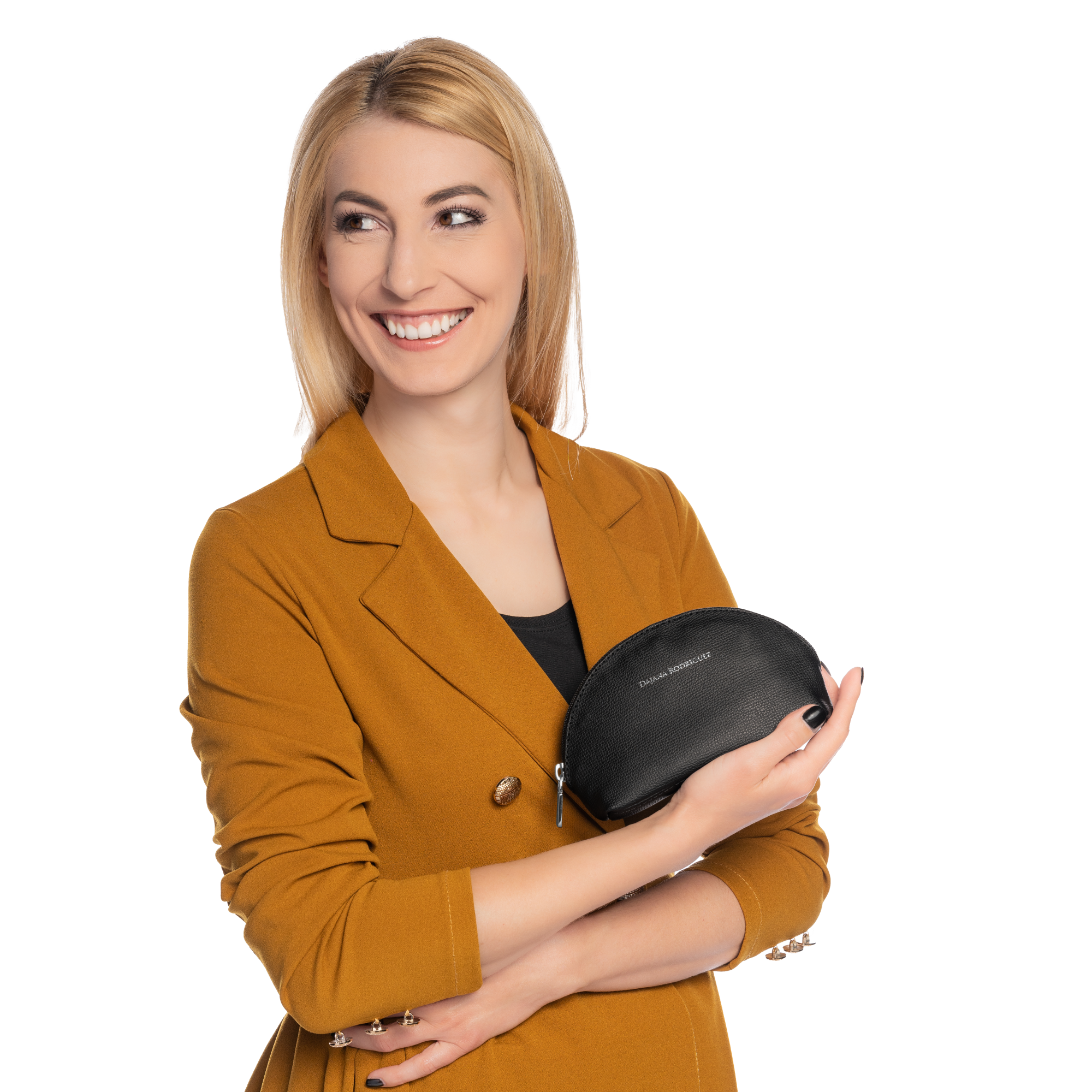 KOSMETICKÁ TAŠTIČKA BOHEMIAN "NERO" Stříbrná