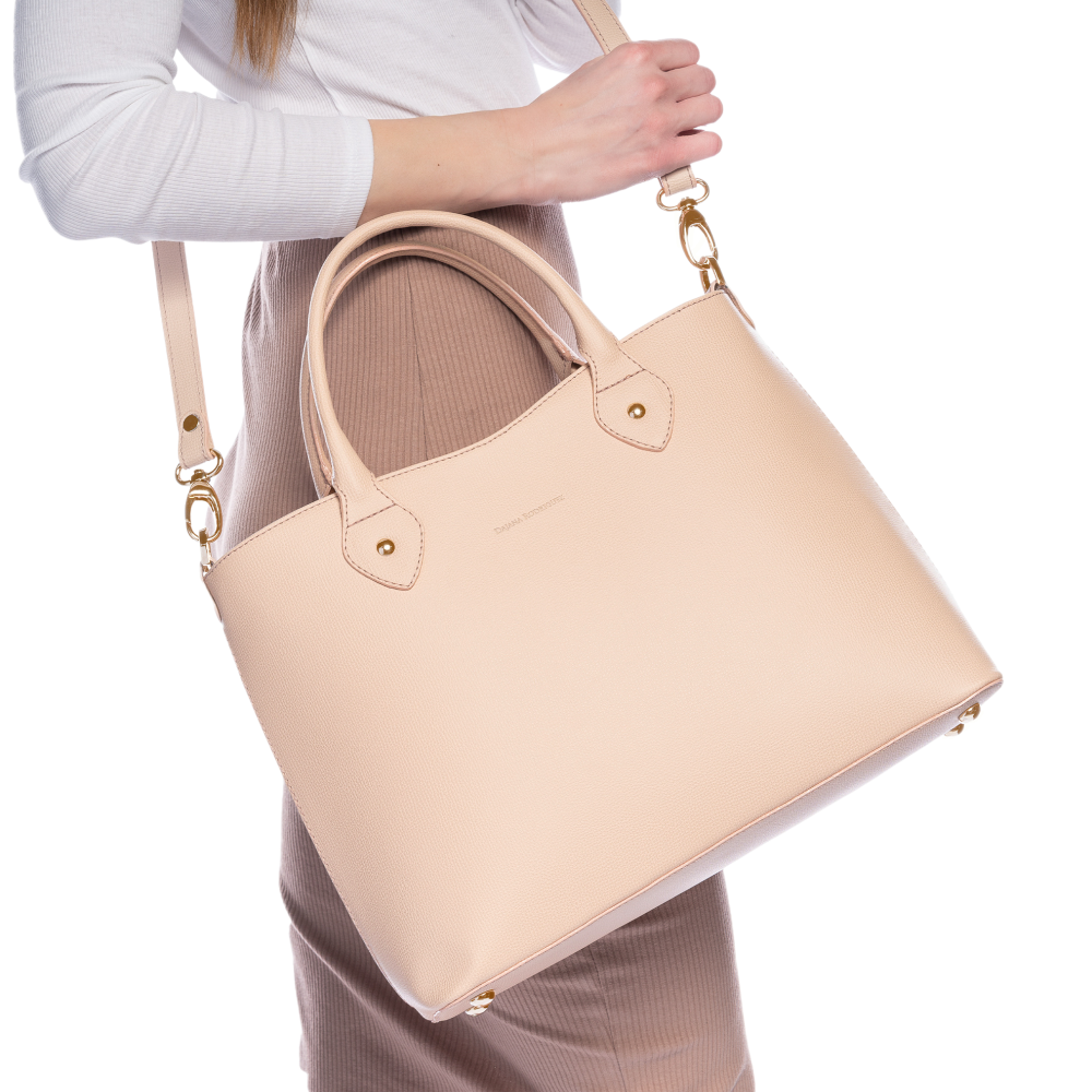 Clementine Medium Bohemian "NUDE" Gold