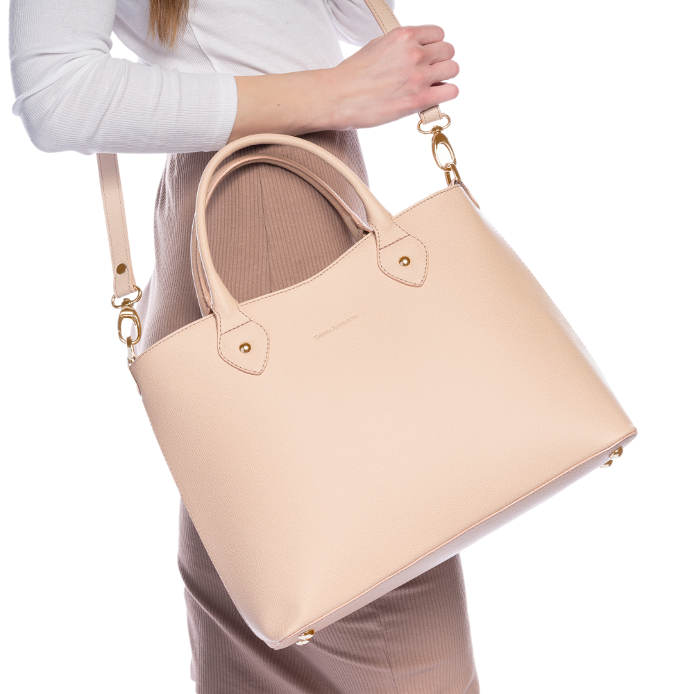 Clementine Medium Bohemian "NUDE" Gold