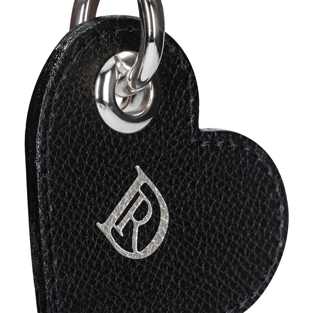 Prívesok Srdce Bohemian "NERO"