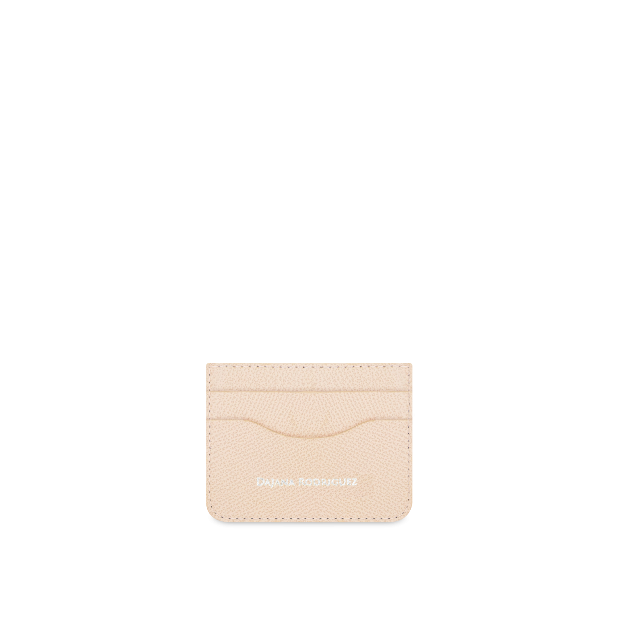 Slim Credit Cardholder Bohemian "NUDE" Silver