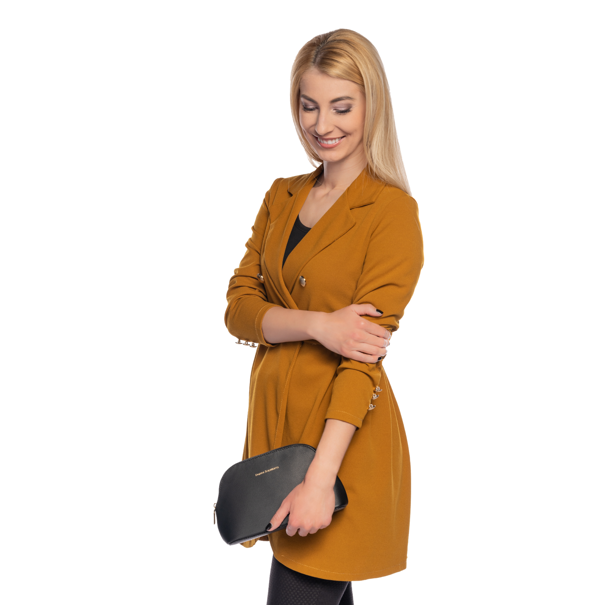 Cosmetic Bag II Bohemian "NERO" Gold