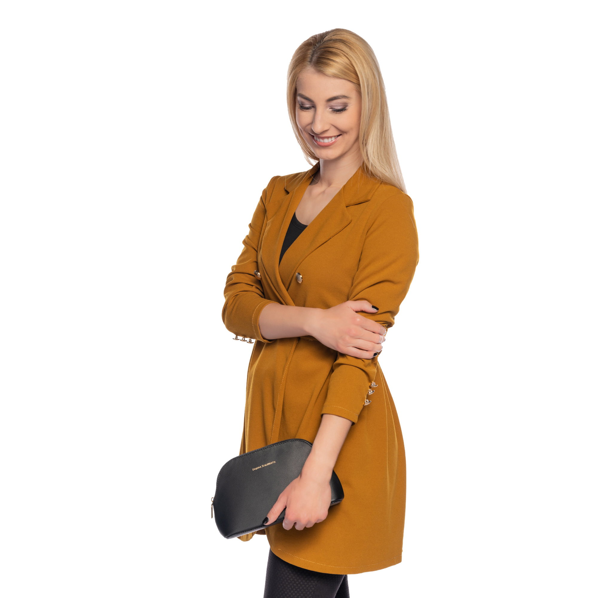 Kozmetická taška II Bohemian "NERO" Zlatá