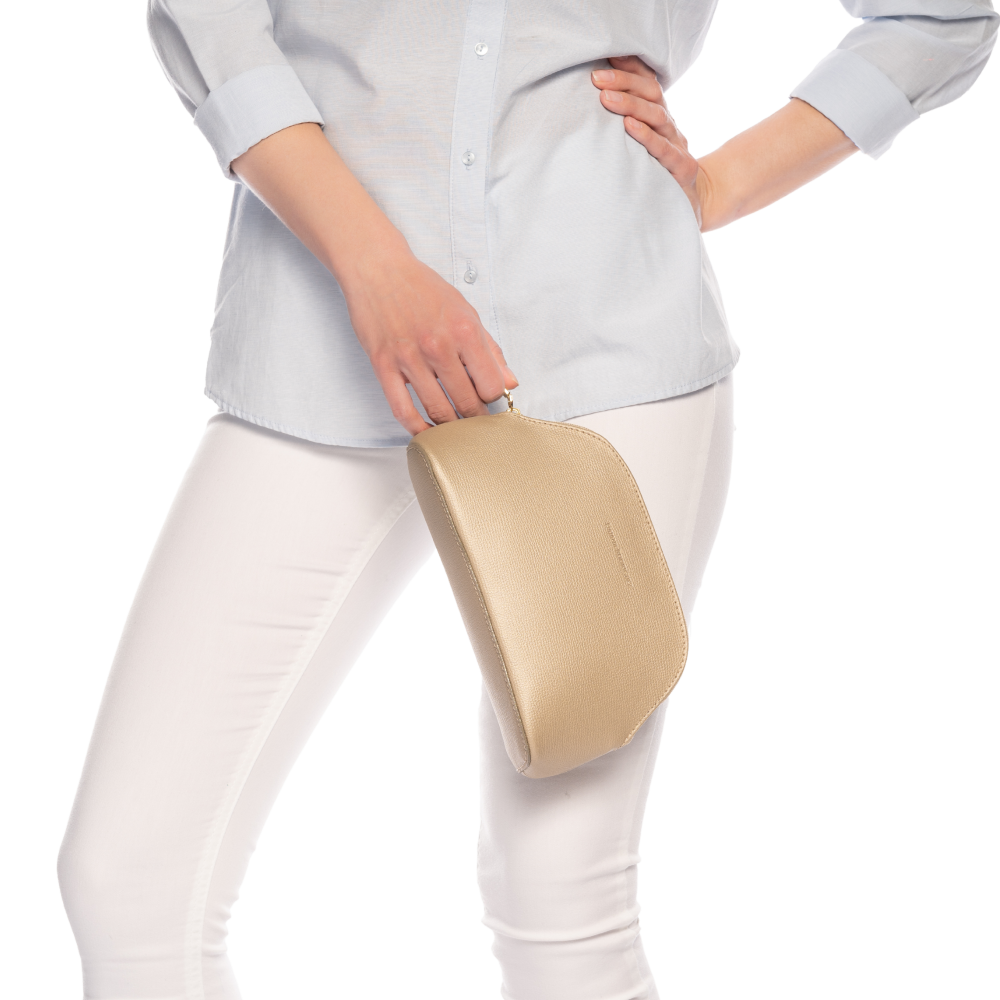 Cosmetic bag II Bohemian "SAND" Gold