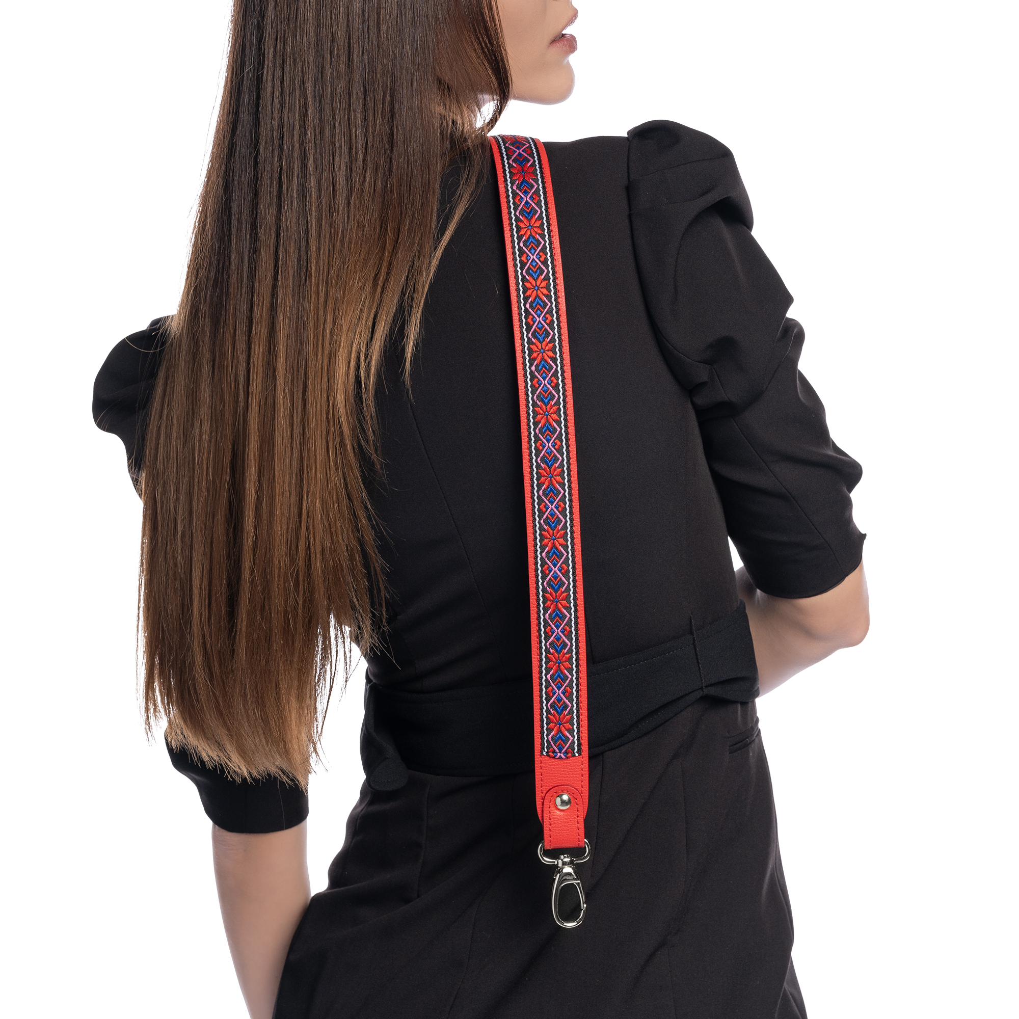 Popruh III Bohemian "PARROT" Strieborná