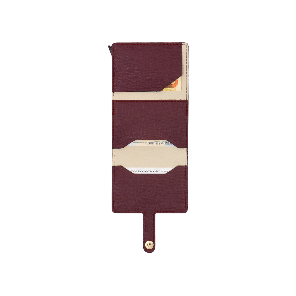 Cardholder Bohemian "CARDINAL" Gold