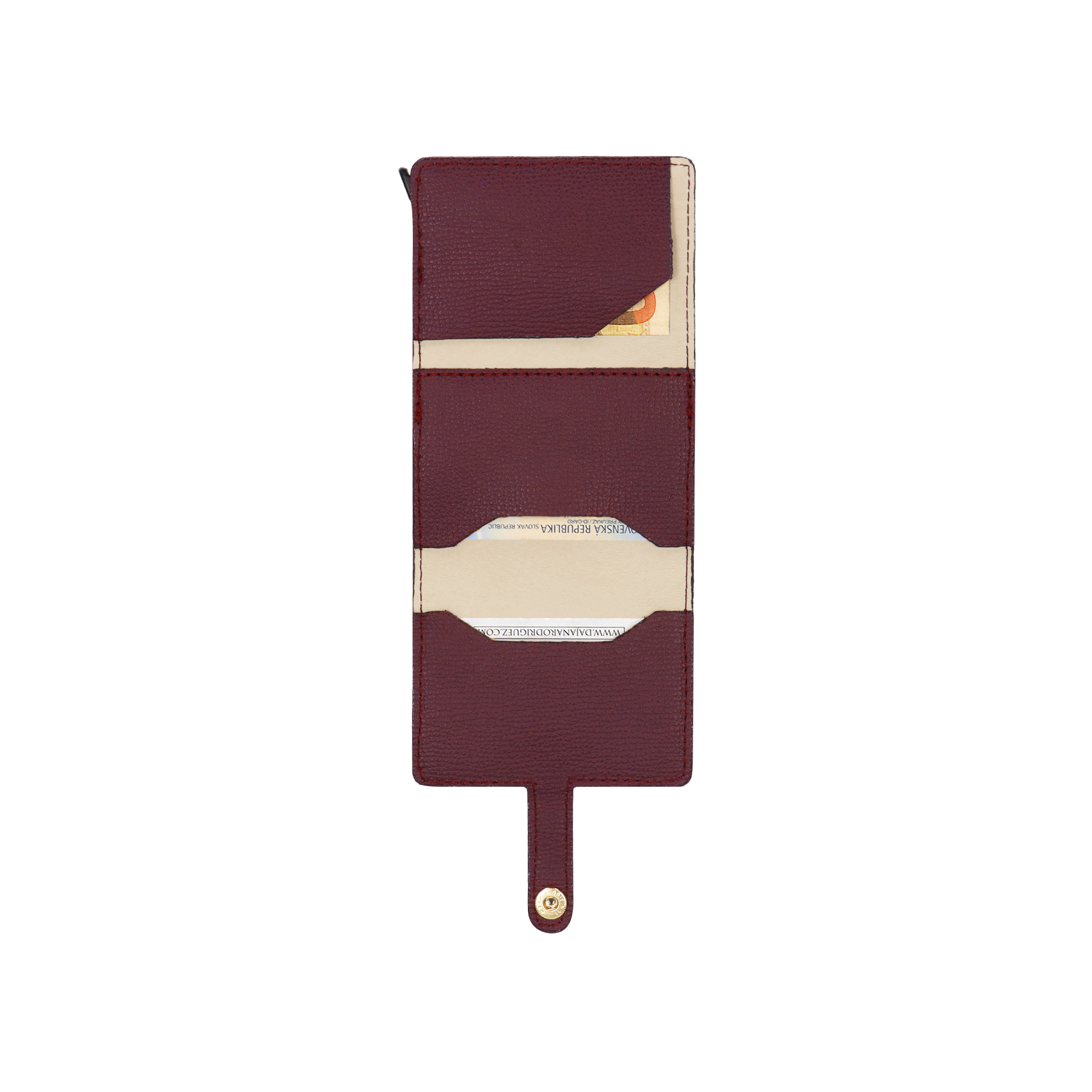 Cardholder Bohemian "CARDINAL" Gold