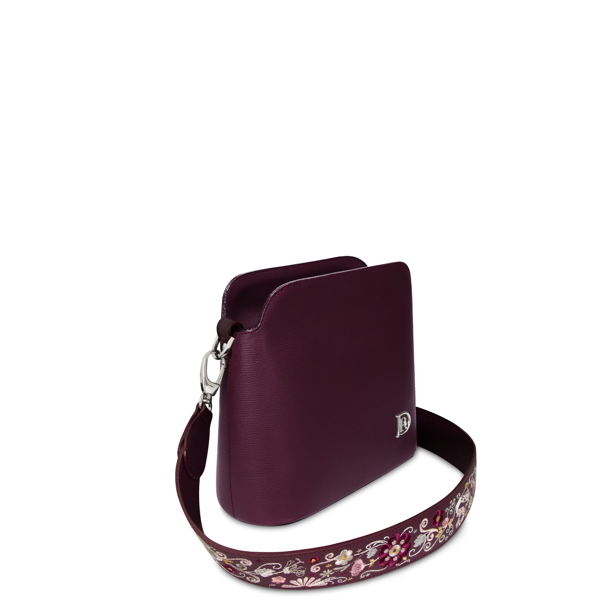 Mia Folk Strap Cardinal Silver