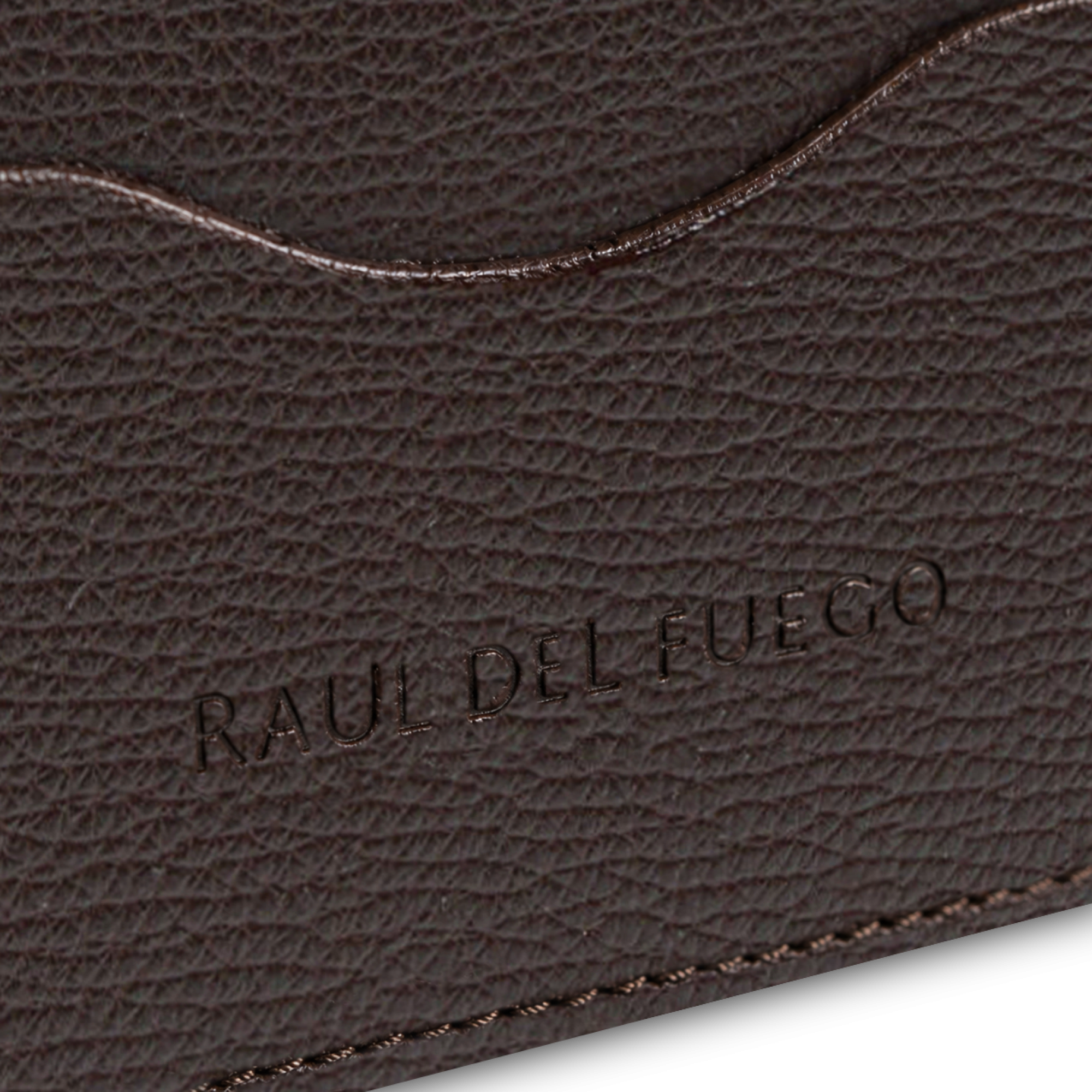 Slim Cardholder Raul Del Fuego Brown