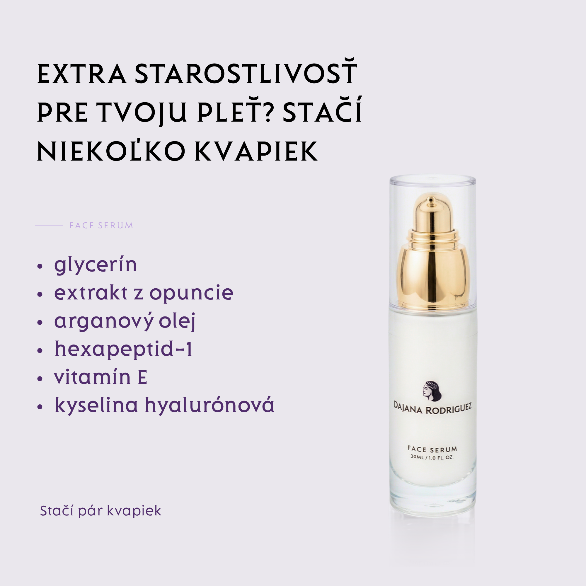 Pleťové sérum 30ml