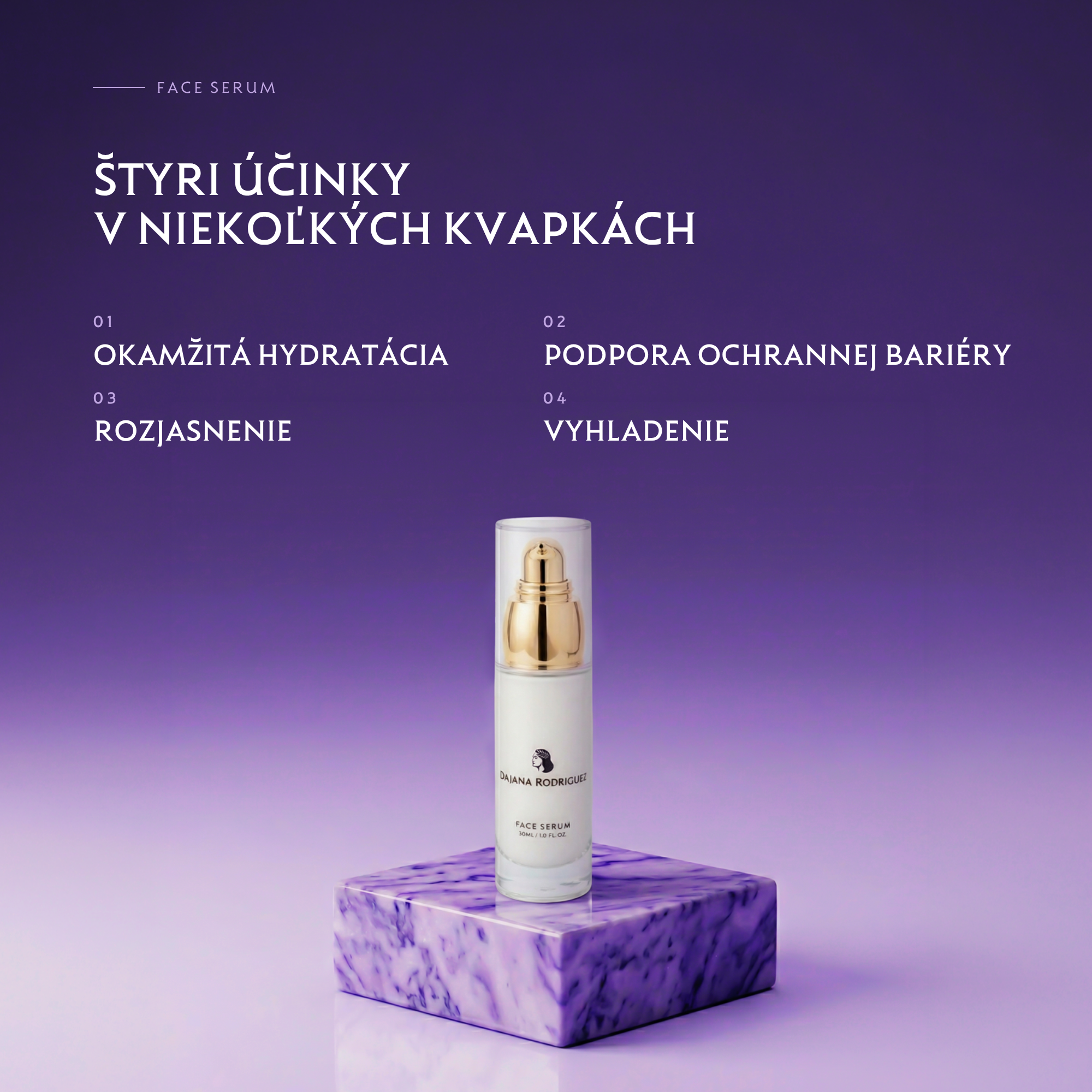 Pleťové sérum 30ml