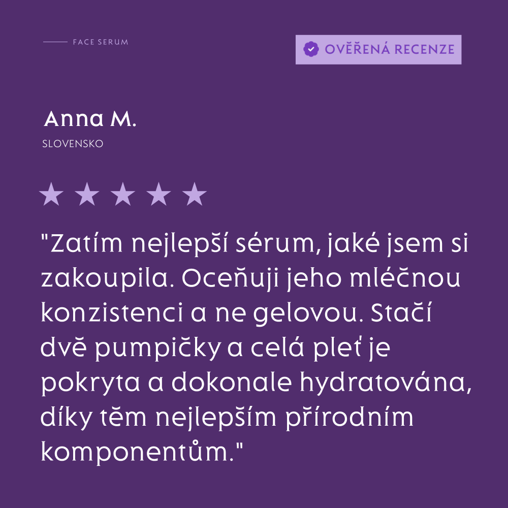 Pleťové sérum 30ml